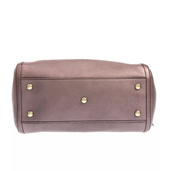 GUCCI Soho 336751 Purple Leather - Tote Bag - Picture 4 of 11